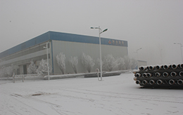 冬季廠區(qū)外景